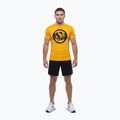Pánské tričko na lezení Pitbull Palms mesh yellow logo 2