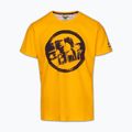 Pánské tričko na lezení Pitbull Palms mesh yellow logo 4
