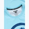 Pánské tričko na lezení Pitbull Palms mesh light blue logo 5