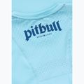 Pánské tričko na lezení Pitbull Palms mesh light blue logo 7