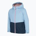 Dětská lyžařská bunda 4F modrá HJZ22-JKUDN001 3