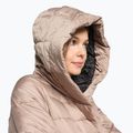Dámská péřová bunda 4F béžová H4Z22-KUDP018 5