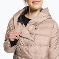 Dámská péřová bunda 4F béžová H4Z22-KUDP018 6