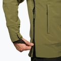 Pánská snowboardová bunda 4F khaki H4Z22-SFM001F 7