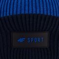 Dětská zimní čepice 4F tmavě modrá a černá HJZ22-JCAM004 4