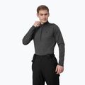 Pánská termoakční mikina 4F BIMD031 dark grey melange
