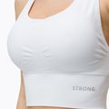Tréninkový top s košíčky STRONG POINT Shape & Comfort bílý 1136 4