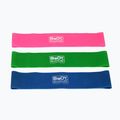 Posilovací guma Body Sculpture Bb 103 pink/green/blue 2