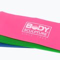 Posilovací guma Body Sculpture Bb 103 pink/green/blue 5