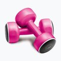 Sada činek s držákem Body Sculpture Smart Bw 108T 19 kg pink/yellow/black 2