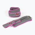 Závaží na zápěstí Body Sculpture Bb 2700Uepk 2 x 0,5 kg grey/pink