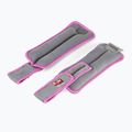Závaží na zápěstí Body Sculpture Bb 2700Uepk 2 x 0,5 kg grey/pink 3