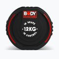 Gumová činka Body Sculpture TPU BW 133 12 kg black 4