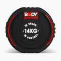 Gumová činka Body Sculpture TPU BW 133 14 kg black 4