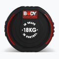 Gumová činka Body Sculpture TPU BW 133 18 kg black 4