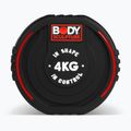 Gumová činka Body Sculpture TPU BW 133 4 kg black 4