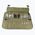 Sada příborů OFFLANDER Camping Cutlery Set with Case green