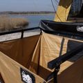 Turistická sprchová kabina Offlander Off_Cacc_Batch turystyczny sand 11