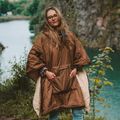 Ponczo OFFLANDER OFF_CACC lehké vyhřívané hnědé 5