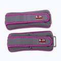 Závaží na zápěstí Body Sculpture Bb 2700U 2 x 0,5 kg grey/purple 2