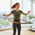 Hula hoop s závažím Body Sculpture Bb 6430 1.2 Kg grey/orange 11