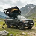 Střešní stan pro 3 osoby OFFLANDER Fold E 150 brown/black 9