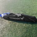 Yakimasport UNI Skrzat fotbalová branka 300 X 100 cm modrá 100310 3