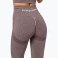 Dámské tréninkové legíny Carpatree Allure Seamless brown melange (pepper corn) 5