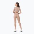 Dámské tréninkové legíny Carpatree Yasmine Seamless beige stone wash 4