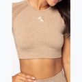 Dámský fitness top Carpatree Vibe Seamless beige melange 4
