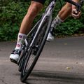 LUXA Donuts cyklistické ponožky bílé LUAMSDS 6