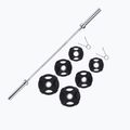 Posilovací sada Gipara Iron Pump Set 29,5 kg černá 8885 4