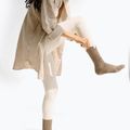 Dámské ponožky JOYINME Ground Yourself taupe brown 2