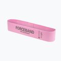 Elastických pásů FORCEBAND Mini Band 5 szt. + E-BOOK pink 4