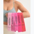Elastických pásů FORCEBAND Mini Band 5 szt. + E-BOOK pink 5