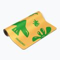 Podložka na jógu/fitness FORCEBAND Energy Yellow 4 mm green/yellow 2