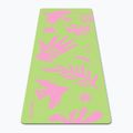 Podložka na jógu/fitness FORCEBAND Energy Pistachio 4 mm pistachio/pink 2