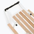 Kovové sáňky HUMBAKA with backrest and footrests white 7
