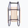 Kovové sáňky HUMBAKA with backrest and footrests navy blue 5