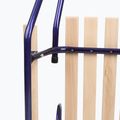 Kovové sáňky HUMBAKA with backrest and footrests navy blue 6