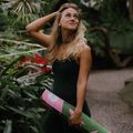 Cestovní podložka na jógu Moonholi TROPICANA TRAVEL 1,5 mm růžová SKU-120 8