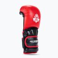Grapplingové rukavice DBX BUSHIDO MMA Premium black/red 10