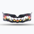 Chránič čelisti DBX BUSHIDO Flame HydraGel black/white/yellow 3
