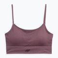 Dámská fitness podprsenka 4F vínová 4FSS23USBAF031-60S