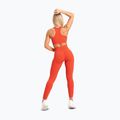 Dámské legíny Gym Glamour push up oranžové 369 19