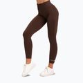 Dámské legíny Gym Glamour push up chocolate brown 370