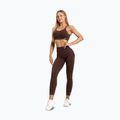 Dámské legíny Gym Glamour push up chocolate brown 370 2