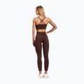 Dámské legíny Gym Glamour push up chocolate brown 370 4