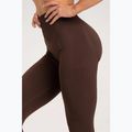 Dámské legíny Gym Glamour push up chocolate brown 370 7