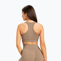 Fitness podprsenka Gym Glamour push up béžová 320 2